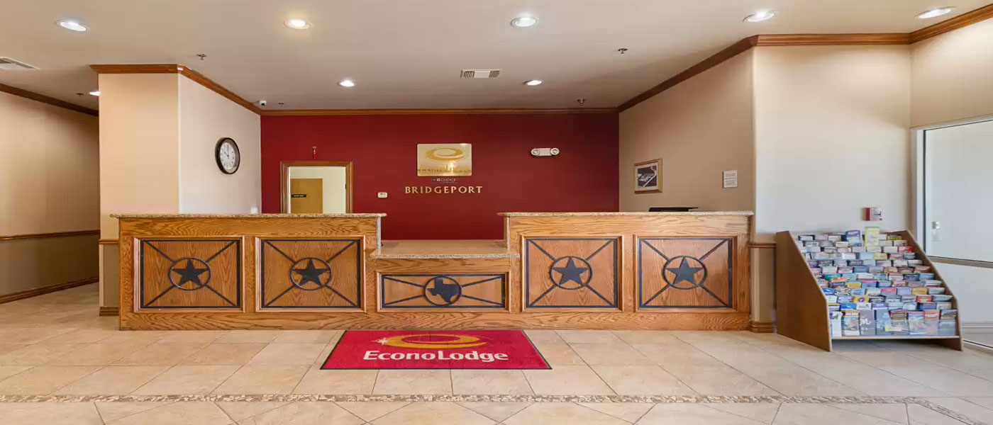 Well-Arranged Hotel Front Desk